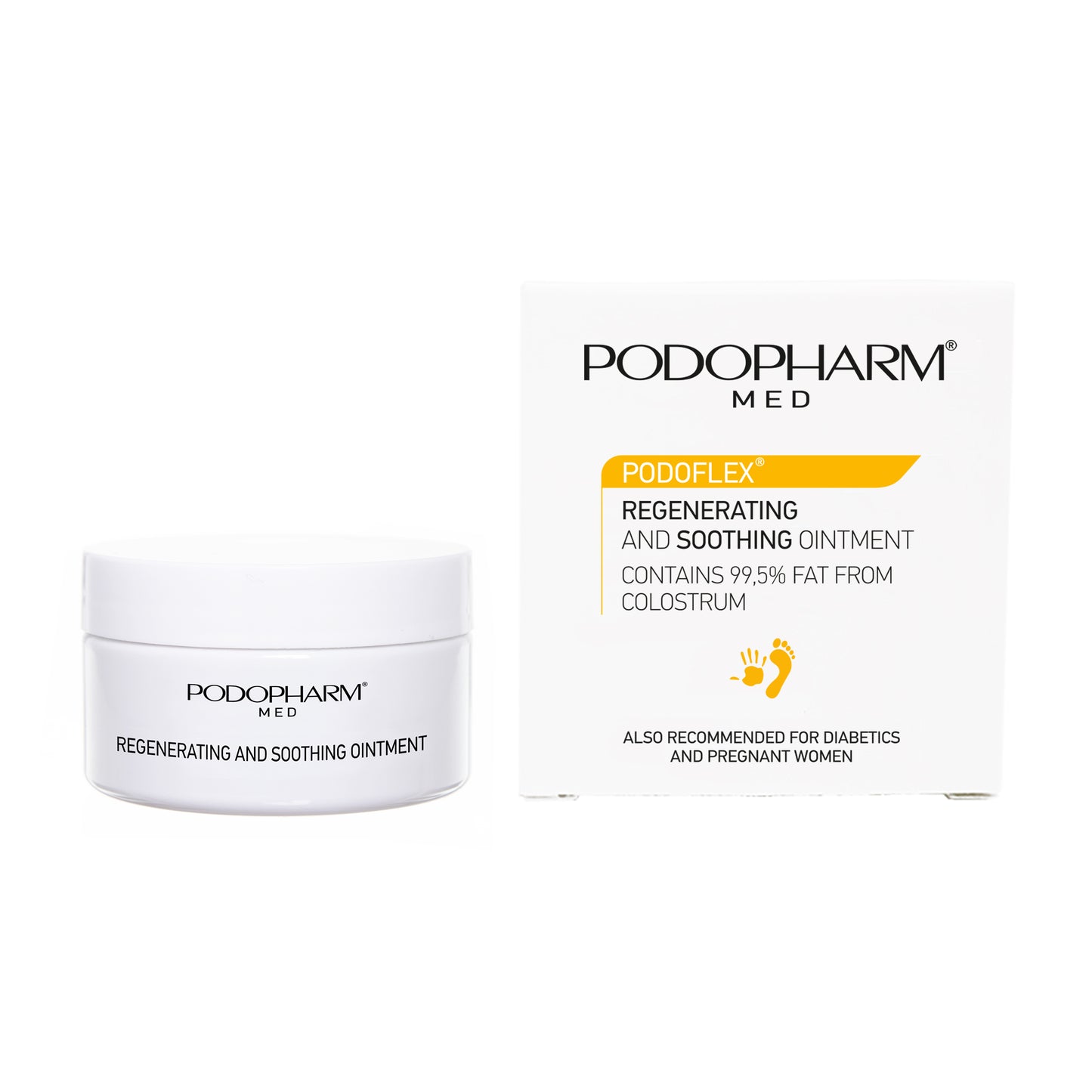 PODOFLEX® Regenerating and soothing ointment (with fat from colostrum)