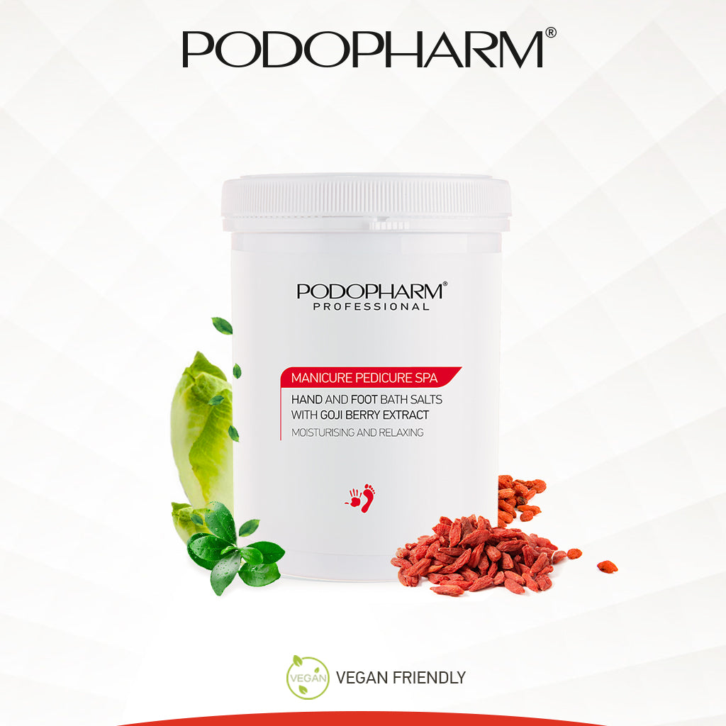 MANICURE PEDICURE SPA Hand and foot bath salts with goji berry extract 1,4 kg