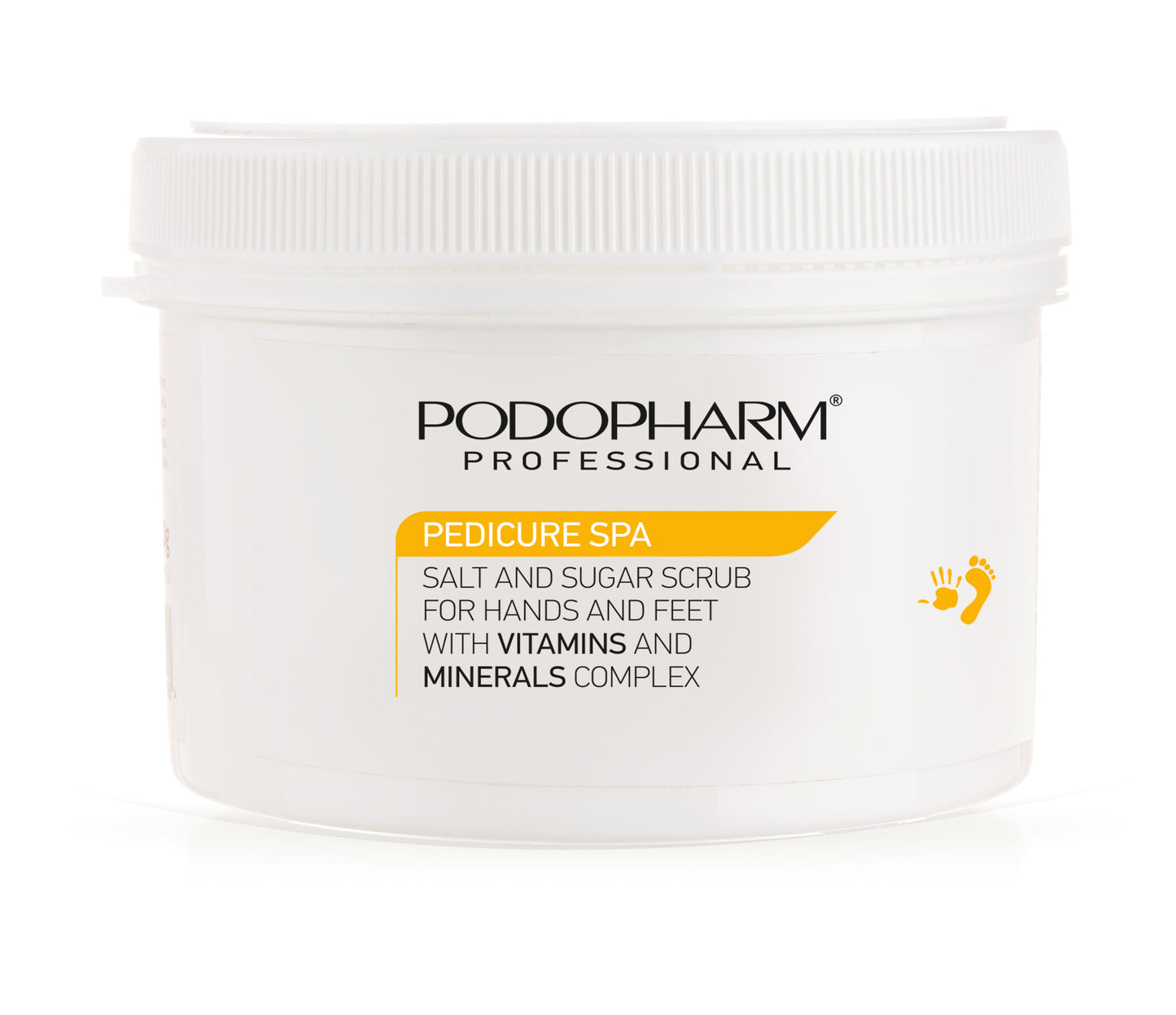 MANICURE PEDICURE SPA Salt-sugar hand and foot scrub with vitamin and mineral complex 600 gr