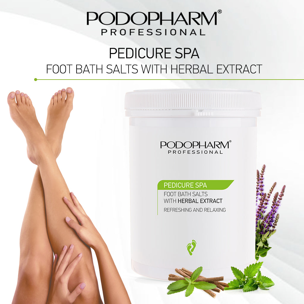 PEDICURE SPA Foot bath salts with herbal extract 1,4 kg