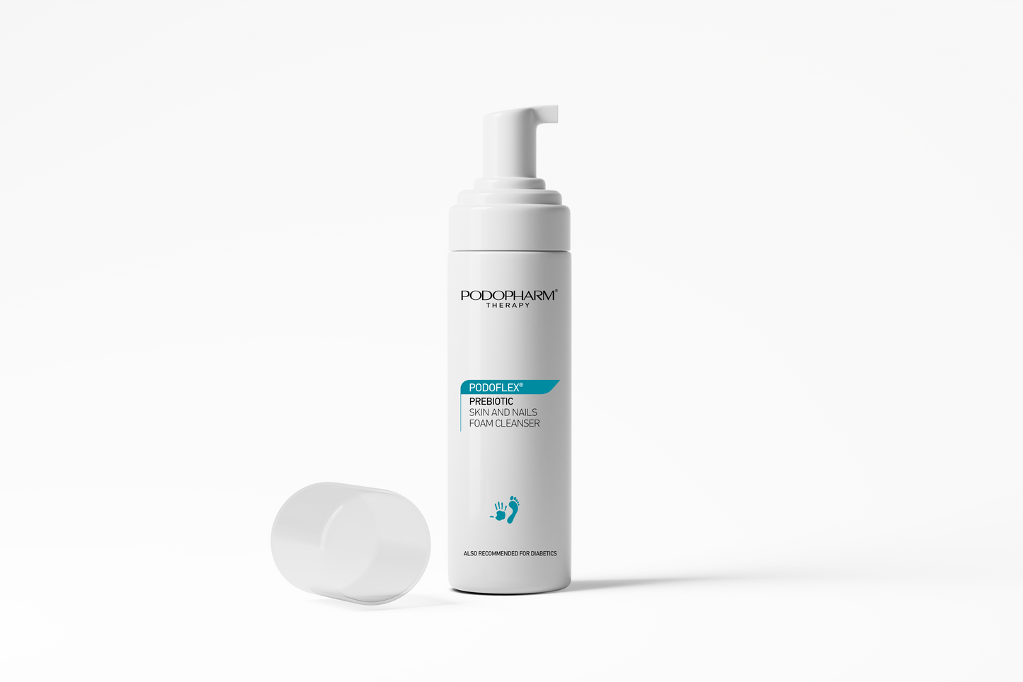 PODOFLEX prebiotic skin and nail foam cleanser