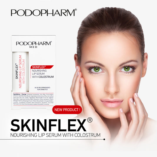 PODOPHARM SKINFLEX lippenbalsem met colostrum