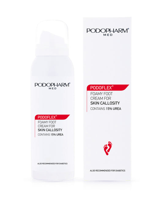 PODOFLEX® Foamy foot cream for skin callosity - new