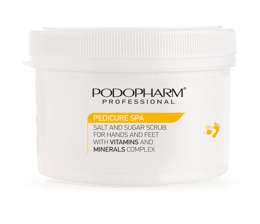 MANICURE PEDICURE SPA Salt-sugar hand and foot scrub with vitamin and mineral complex 600 gr